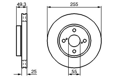 BOSCH 0 986 479 B70 Číslo výrobce: BD2071. EAN: 4047025348973.