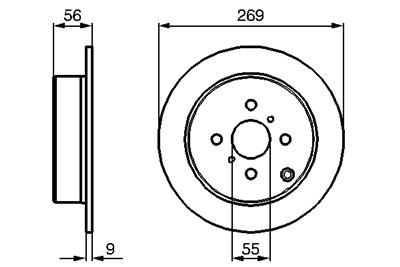 BOSCH 0 986 479 B71 Číslo výrobce: BD2072. EAN: 4047025348959.