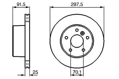 BOSCH 0 986 479 146 Číslo výrobce: BD983. EAN: 4047024201170.