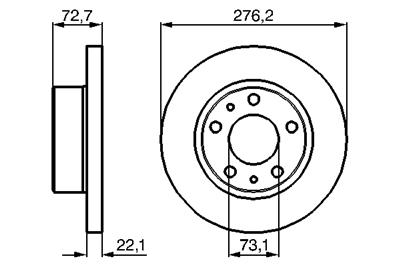 BOSCH 0 986 479 162 Číslo výrobce: BD990. EAN: 4047024096387.