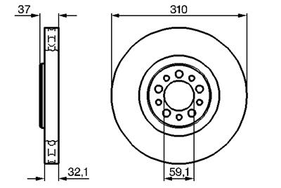 BOSCH 0 986 479 168 Číslo výrobce: BD1047. EAN: 4047024159280.