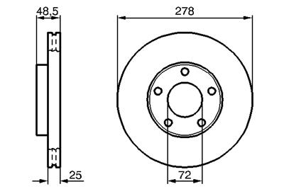 BOSCH 0 986 479 C68 Číslo výrobce: BD2207. EAN: 4047025482622.