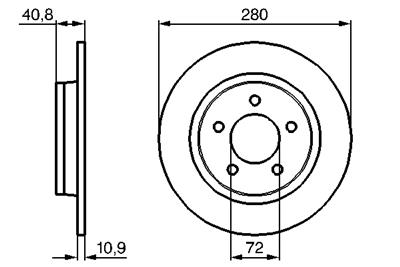 BOSCH 0 986 479 C79 Číslo výrobce: BD2218. EAN: 4047025482691.