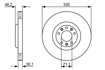 BOSCH 0 986 479 192 Číslo výrobce: BD1062. EAN: 4047024159297.