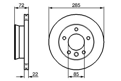 BOSCH 0 986 479 212 Číslo výrobce: BD1079. EAN: 4047023113573.
