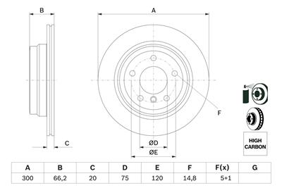 BOSCH 0 986 479 263 Číslo výrobce: BD1141. EAN: 4047024226968.