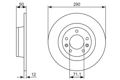 BOSCH 0 986 479 311 Číslo výrobce: BD1216. EAN: 4047024314740.