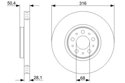 BOSCH 0 986 479 C85 Číslo výrobce: BD2224. EAN: 4047025482424.