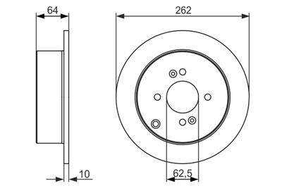 BOSCH 0 986 479 371 Číslo výrobce: BD1242. EAN: 4047024309388.