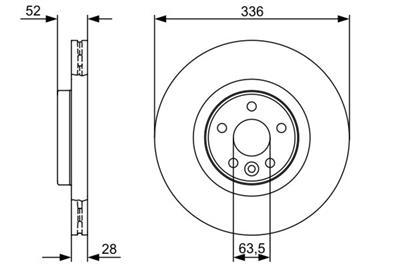 BOSCH 0 986 479 395 Číslo výrobce: BD1294. EAN: 4047024400085.