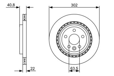BOSCH 0 986 479 398 Číslo výrobce: BD1297. EAN: 4047024400146.