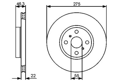 BOSCH 0 986 479 431 Číslo výrobce: BD1262. EAN: 4047024393349.