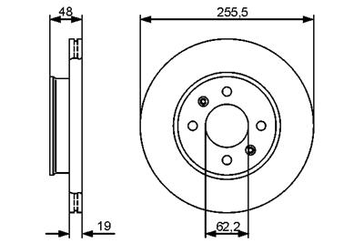 BOSCH 0 986 479 459 Číslo výrobce: BD1270. EAN: 4047024393363.