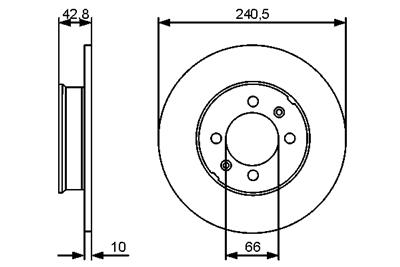 BOSCH 0 986 479 478 Číslo výrobce: BD1332. EAN: 4047024401051.