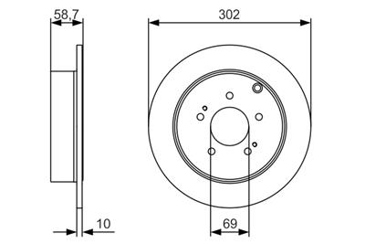 BOSCH 0 986 479 532 Číslo výrobce: BD1662. EAN: 4047025168106.