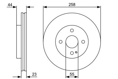 BOSCH 0 986 479 541 Číslo výrobce: BD1386. EAN: 4047024615281.