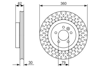 BOSCH 0 986 479 578 Číslo výrobce: BD1421. EAN: 4047024753556.