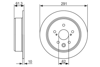 BOSCH 0 986 479 657 Číslo výrobce: BD1501. EAN: 4047024749450.