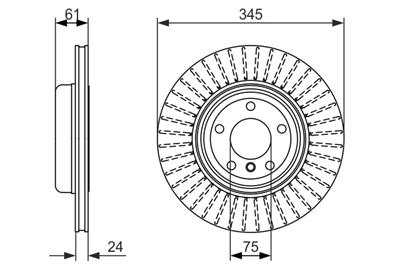 BOSCH 0 986 479 729 Číslo výrobce: BD1561. EAN: 4047024886933.