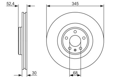 BOSCH 0 986 479 747 Číslo výrobce: BD1577. EAN: 4047024887169.