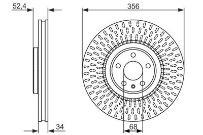 BOSCH 0 986 479 748 Číslo výrobce: BD1578. EAN: 4047024887107.