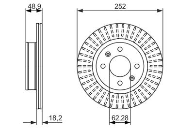 BOSCH 0 986 479 770 Číslo výrobce: BD1600. EAN: 4047024946903.