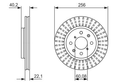 BOSCH 0 986 479 788 Číslo výrobce: BD1618. EAN: 4047024946934.