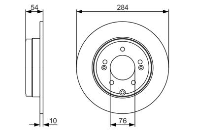 BOSCH 0 986 479 A45 Číslo výrobce: BD1732. EAN: 4047025195096.