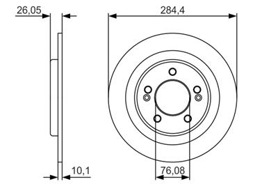 BOSCH 0 986 479 A47 Číslo výrobce: BD1734. EAN: 4047025195065.