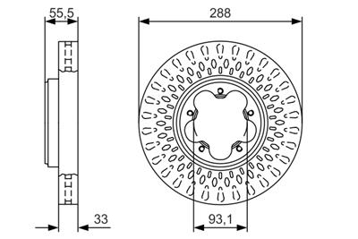 BOSCH 0 986 479 A49 Číslo výrobce: BD2121. EAN: 4047025362702.