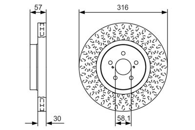 BOSCH 0 986 479 A81 Číslo výrobce: BD2141. EAN: 4047025362863.