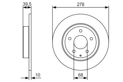BOSCH 0 986 479 C22 Číslo výrobce: BD2161. EAN: 4047025471831.