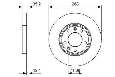 BOSCH 0 986 479 C24 Číslo výrobce: BD2163. EAN: 4047025471954.