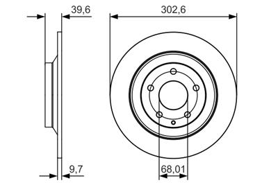 BOSCH 0 986 479 C28 Číslo výrobce: BD2167. EAN: 4047025472036.