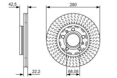 BOSCH 0 986 479 C89 Číslo výrobce: BD2410. EAN: 4047025570817.