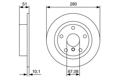 BOSCH 0 986 479 C92 Číslo výrobce: BD2413. EAN: 4047025571104.