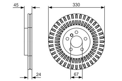 BOSCH 0 986 479 C94 Číslo výrobce: BD2415. EAN: 4047025571081.