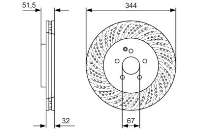 BOSCH 0 986 479 D07 Číslo výrobce: BD2428. EAN: 4047025570947.