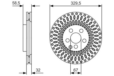 BOSCH 0 986 479 D13 Číslo výrobce: BD2434. EAN: 4047025571005.