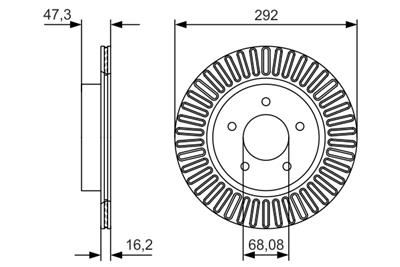 BOSCH 0 986 479 D20 Číslo výrobce: BD2441. EAN: 4047025570916.