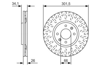 BOSCH 0 986 479 D36 Číslo výrobce: BD2457. EAN: 4047025574969.