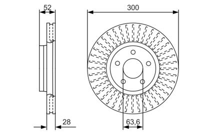 BOSCH 0 986 479 D38 Číslo výrobce: BD2459. EAN: 4047025568159.