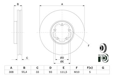 BOSCH 0 986 479 D40 Číslo výrobce: BD2526. EAN: 4047026174175.