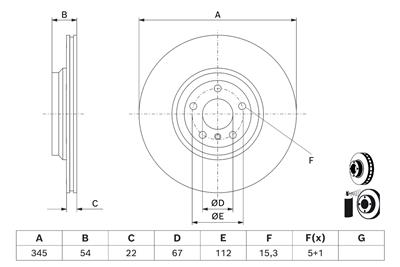 BOSCH 0 986 479 D62 Číslo výrobce: BD2548. EAN: 4047026140804.