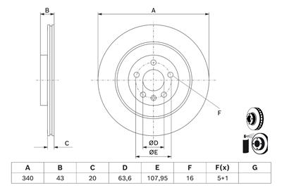 BOSCH 0 986 479 D97 Číslo výrobce: BD2629. EAN: 4047026312744.