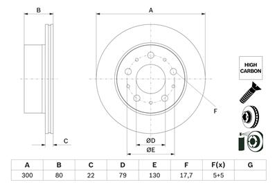 BOSCH 0 986 479 E02 Číslo výrobce: BD2666. EAN: 4047026417340.