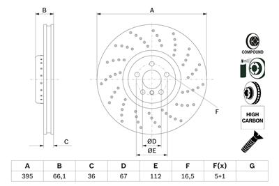 BOSCH 0 986 479 F55 Číslo výrobce: BD2800. EAN: 4047026353006.