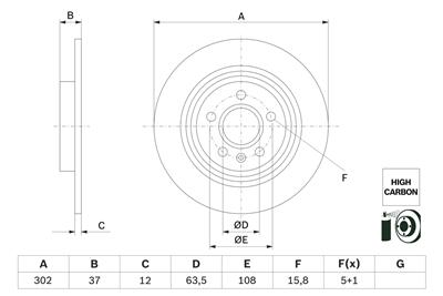 BOSCH 0 986 479 G98 Číslo výrobce: BD2942. EAN: 4047026576177.