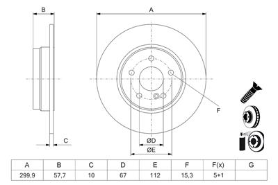BOSCH 0 986 479 K26 Číslo výrobce: BD3275. EAN: 4047026841619.