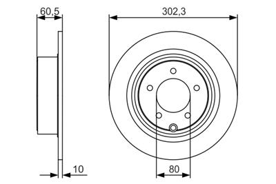 BOSCH 0 986 479 R07 Číslo výrobce: BD1742. EAN: 4047025126946.